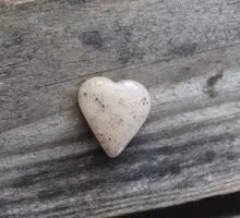 Miniatyr, snackstallrik hjärtformad