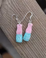 Earrings, bubblizz