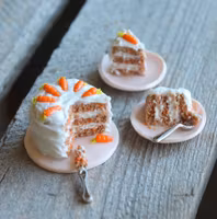 Miniatyr, morotstårta