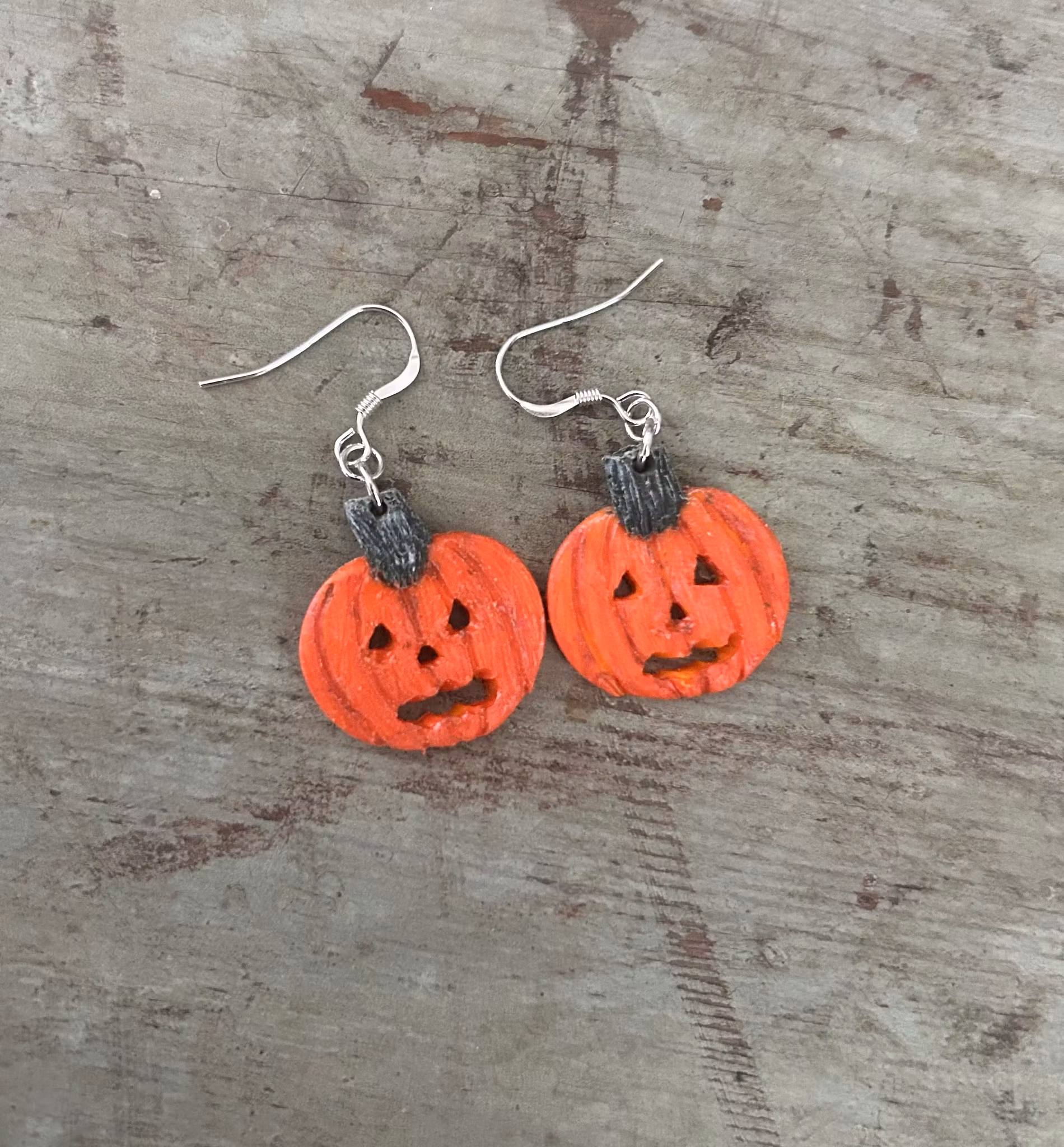 Örhängen, halloweenpumpor