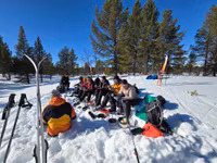 Vecka 10 Grövelsjön med Turskidåkning i vacker natur!