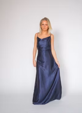 Engla dress marineblau
