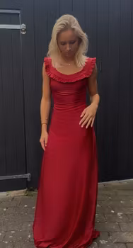 Leonore dress röd