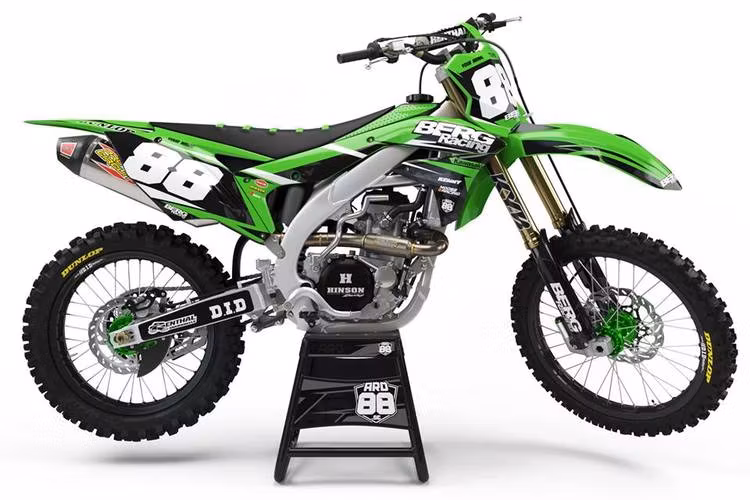 Kawasaki personligt dekalkit