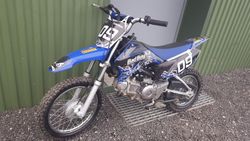 TTR 110 Yamaha Minihoj 2017 slutsåld
