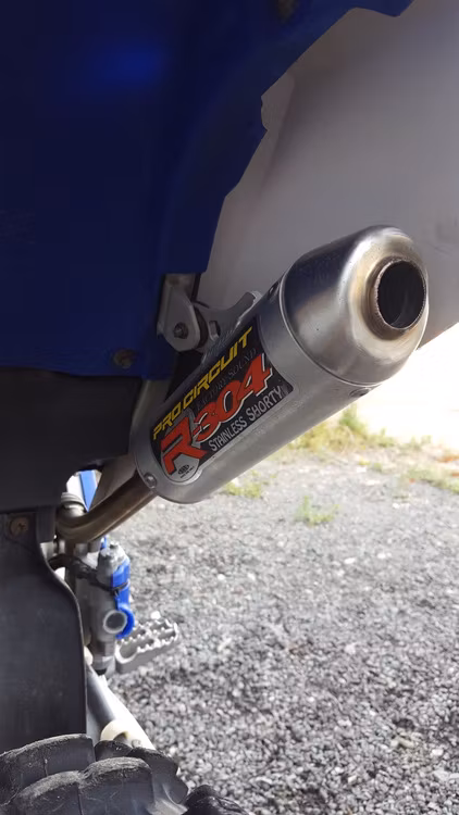 YZ 125 2017  Preppad motor fjädring