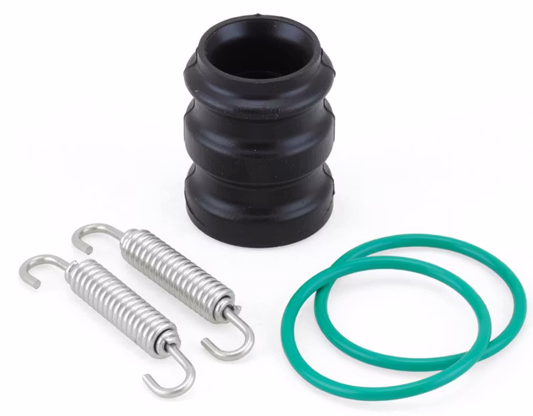 KTM/HQ/GG 125 00-/14-/21- Exh. viton rings,fitm springs,silicon sleeve