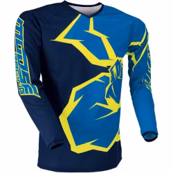 Youth MooseRacing Qualifier Blå/Neongul - Kit 998:-!