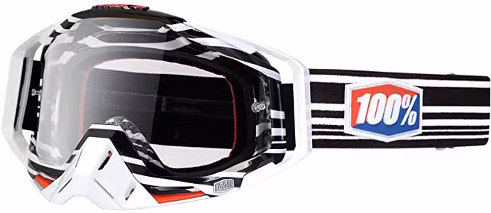 100% | Racecraft vit/svart