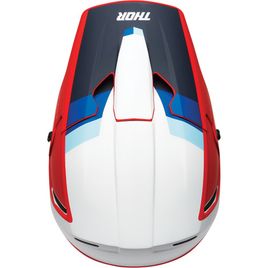 Thor Reflex crosshjälm Röd/Vit/Blå