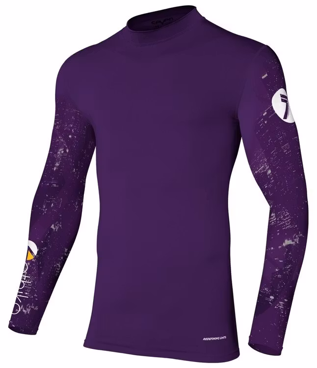 Seven Zero Ethika Compression Crosströja Lila