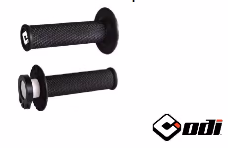 ODI MX V2 Lock-On No-Waffle Grip Black