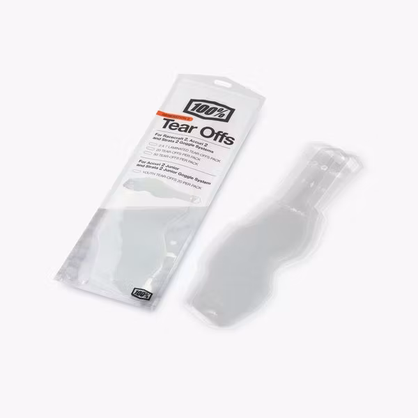 100% gen 2 tear offs - 20 Pack