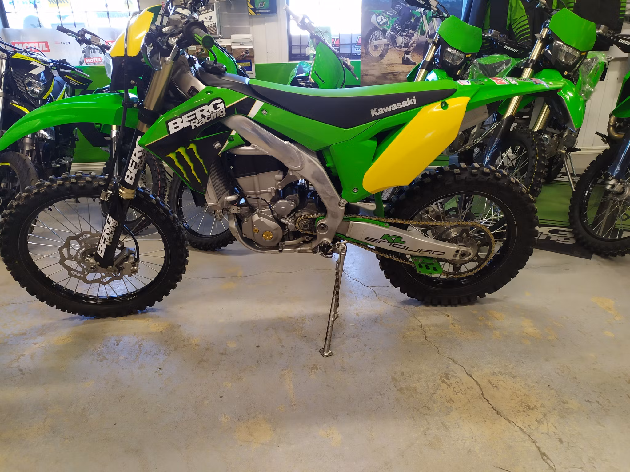 KX450X Enduro Landsvägs reg