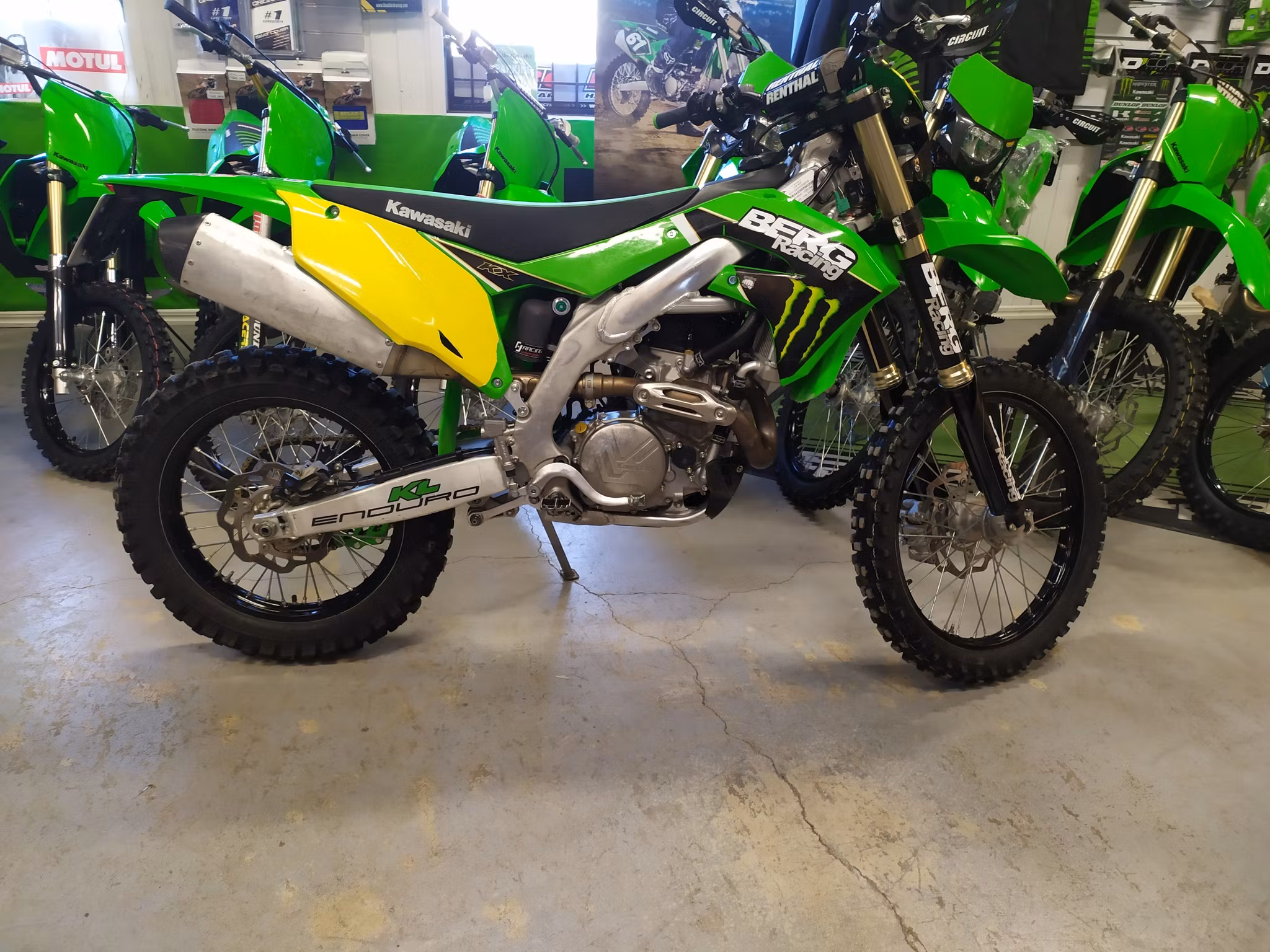 KX450X Enduro Landsvägs reg