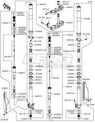 PIPE-FORK INNER,RH