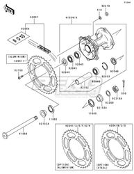 SPROCKET-HUB,47T ,AL