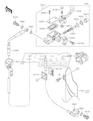 CLAMP,BRAKE HOSE,LH