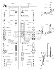 DAMPER-ASSY,FORK,LH,K.GOLD