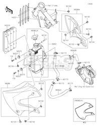 SHROUD-ENGINE,LH,L.GREEN