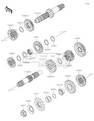 GEAR,OUTPUT 4TH,19T