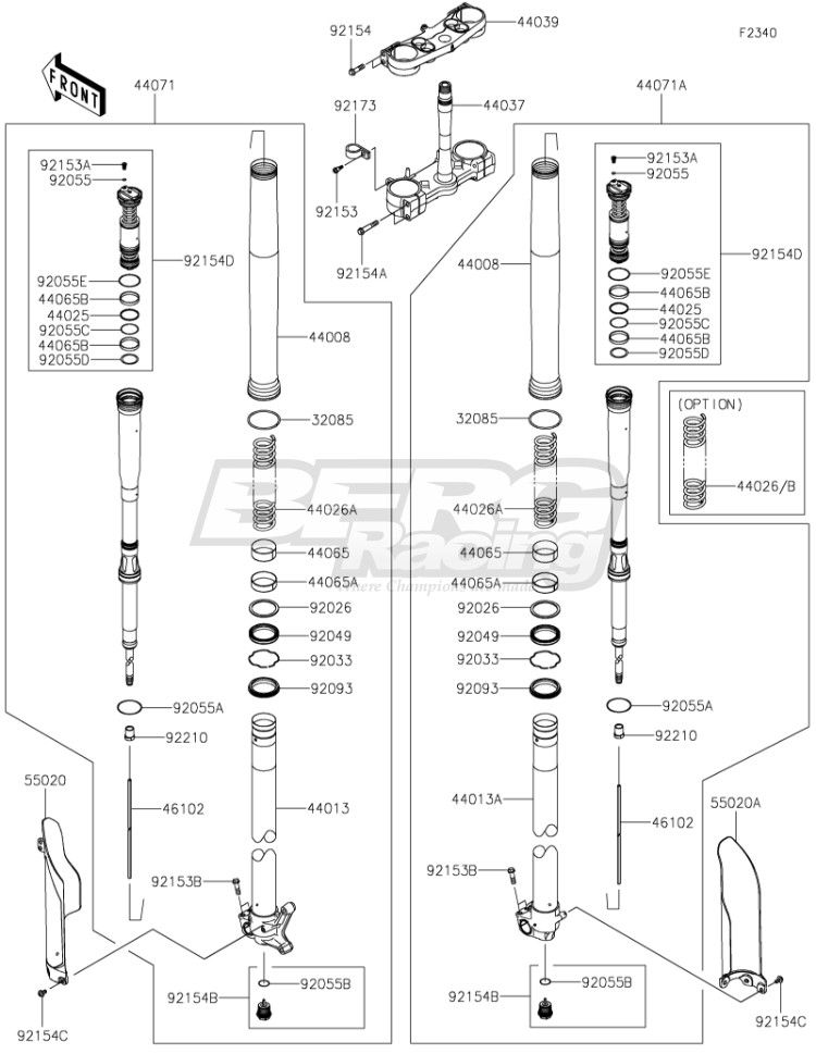 RING-FORK PISTON