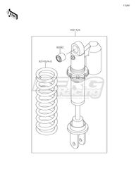 SPRING,SHOCK,K=46.1N/MM,GREEN