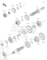 GEAR,INPUT 2ND,16T
