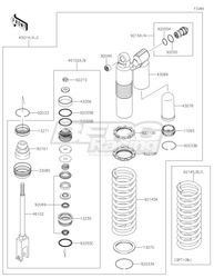 SHOCKABSORBER,L.GREEN  EU