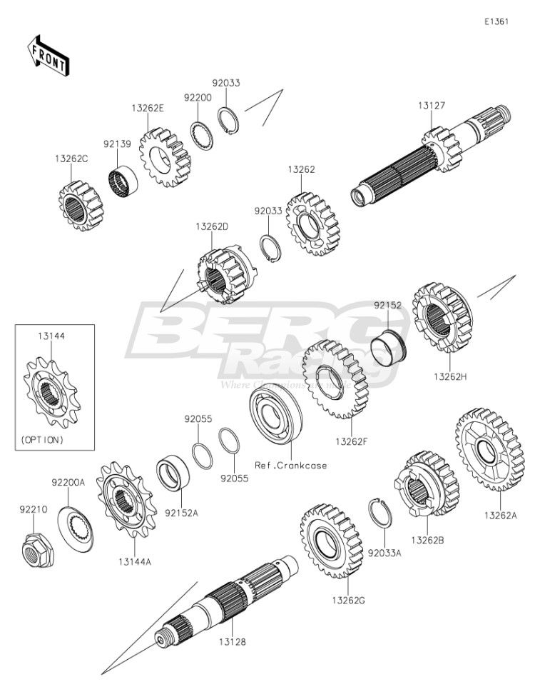 GEAR,OUTPUT 2ND,28T