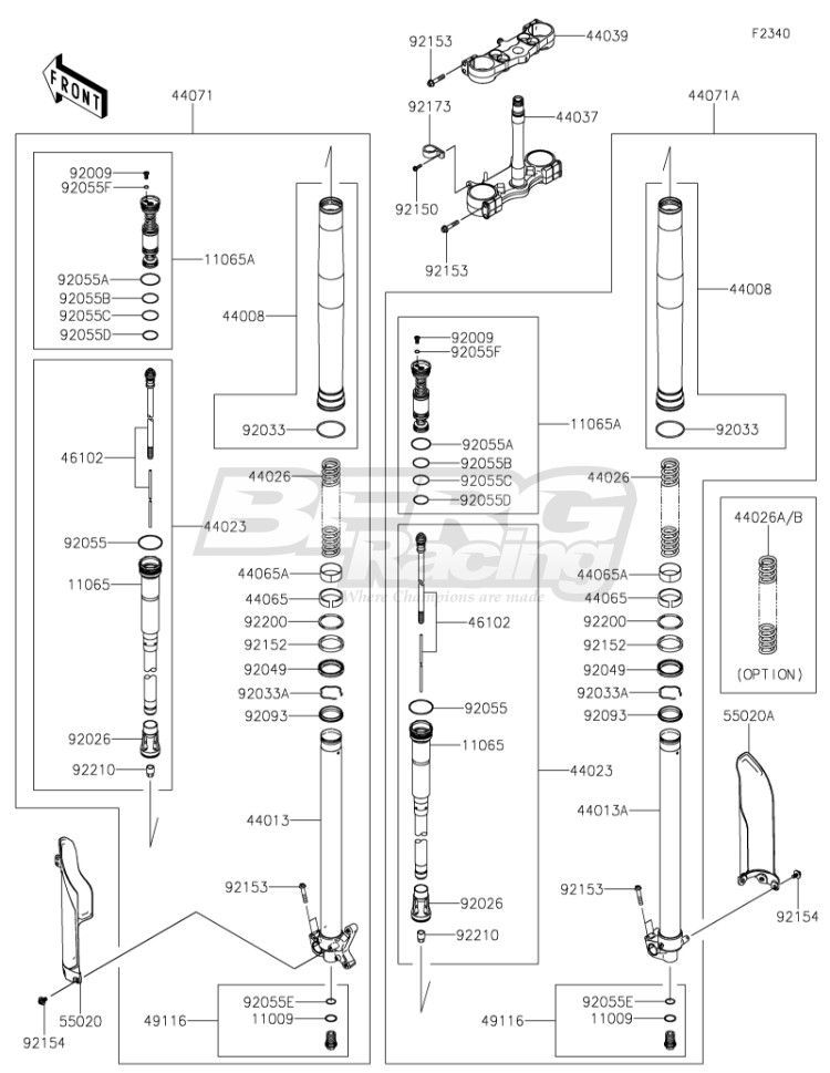 PIPE-FORK INNER,LH