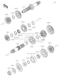 GEAR,OUTPUT 3RD,19T