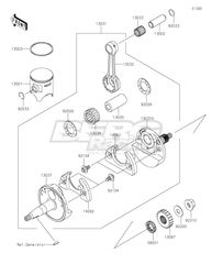 CRANKSHAFT-COMP KX85 2014-2025