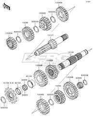GEAR,OUTPUT 2ND,23T