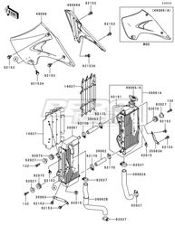 HOSE-COOLING,HEAD-RAD.LH