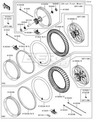 WHEEL,RR,2.15X19,ALUM NIPPLE