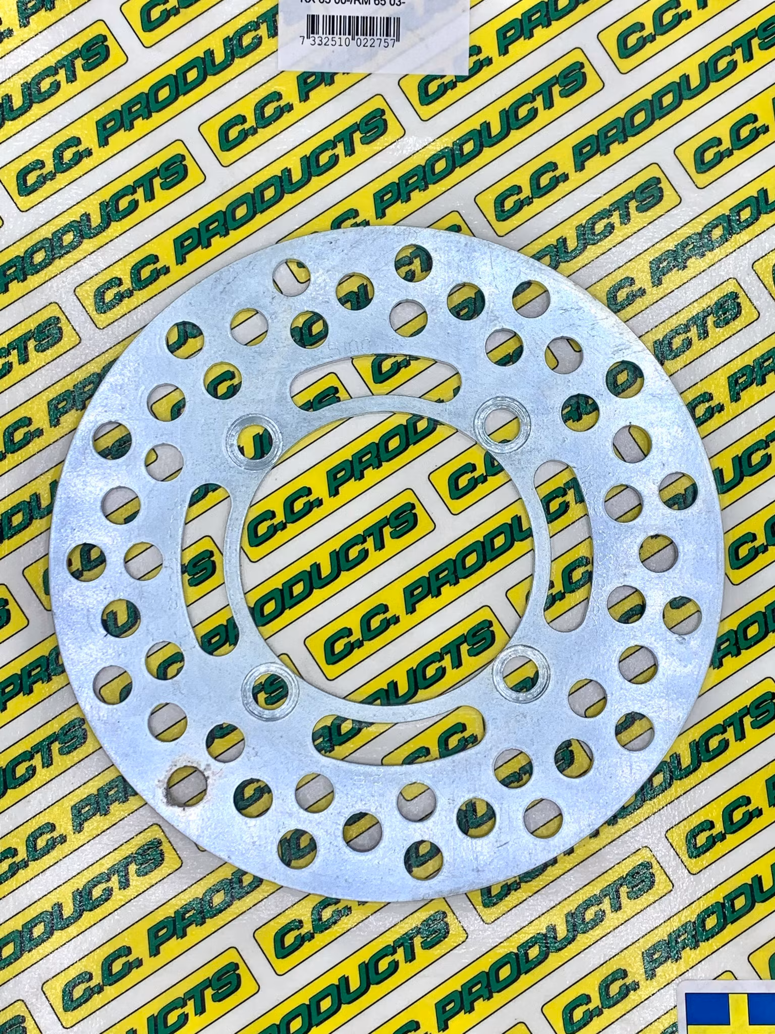 Bromsskiva fram/bak KX65/RM65 CC Products