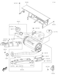 COVER-EXHAUST PIPE,FR,UPP&LWR