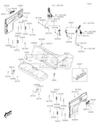 HINGE,SEAT,LH