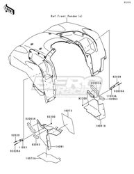 INSULATOR,INNER FLAP ,LH,UPP