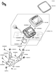 METER-ASSY ,MPH  UK