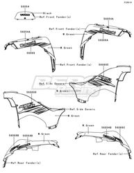 PATTERN,SIDE COVER,RH