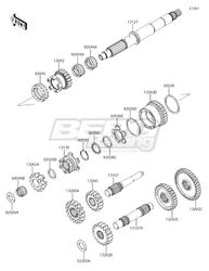 GEAR,OUTPUT DRIVE,18T