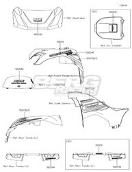PATTERN,FR FENDER,LH