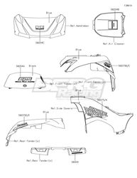PATTERN,RR FENDER,LH