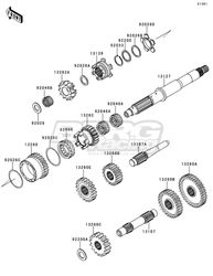 GEAR,OUTPUT DRIVE,18T