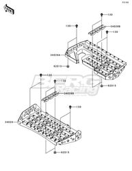 STEP ,FOOT PEG,T.BLACK