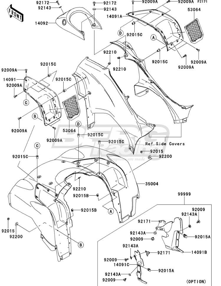 FENDER-FRONT,S.BLACK