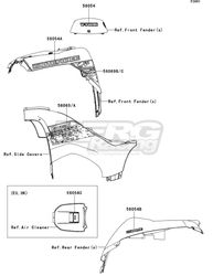 PATTERN,SIDE COVER,RH