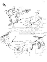 PAD,MUFFLER GUARD